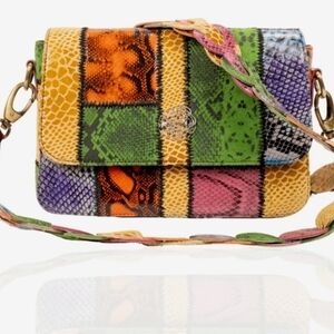 Sassy Jones Colorful Patchwork Crossbody Bag